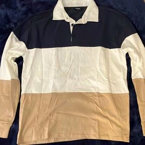 Brand new RSQ large long sleeve shirt. Bought for $75. Perfect condition